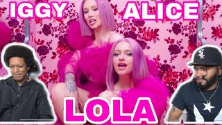 THEY CRAZY.... FINE 😍😍| Iggy Azalea , Alice Chater - Lola (Official Video) REACTION