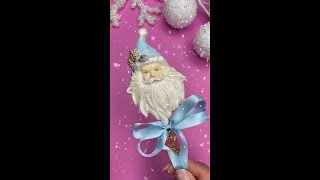 DIY Chocolate Santa Claus with Silicone Mold & Edible Color Dust | Oh Sweet Art Corporation Tutorial