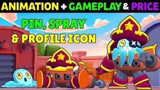 Brawl Stars Kraken Surge Gameplay, Animation, Cost, Pin, Spray, Player Icon & Release Date