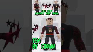 Cara Mendapatkan ITEM GRATIS DARKNESS RUBY CROWN di ROBLOX 😍😍