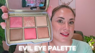 Hourglass Holiday Palatte 2024 Evil Eye full face easy on the go look.