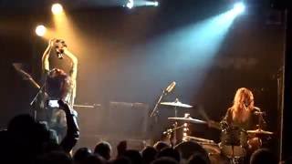 Deap Vally - Lies + Grunge bond Live @ Point Ephemere - Paris 04 10 2016