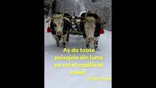 As da toate peisajele din lume pe cel al copilăriei mele!