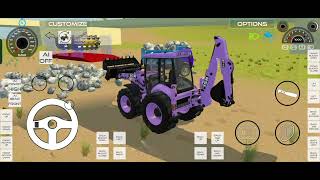 Indian vehicles simulator 3d game ki video | top tractor game @IndianFsKing