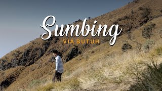 PENDAKIAN GUNUNG SUMBING VIA BUTUH | MENDAKI DI MUSIM KEMARAU PANJANG | TURUN SAMPE KAWAH 🍃