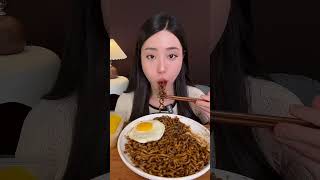 Mukbang Mì tương đen. Mời cả nhà mình ạ #mukbang #eating #eatwithme #mituongden #eatwithme #cooking