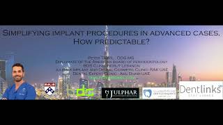 Simplifying implant placement in the advanced cases.How Predictable ? PART 1