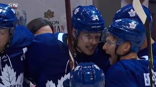 Auston Matthews scores Overtime Winner!  3/10/2018 (Montreal Canadiens at Toronto Maple Leafs)