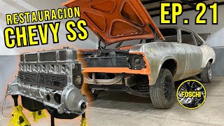 PINTÉ EL MOTOR DE LA CHEVY‼ / Proyecto: Restauración CHEVY SS Coupé 𝗘𝗽. 𝟮𝟭 - FOSCHI