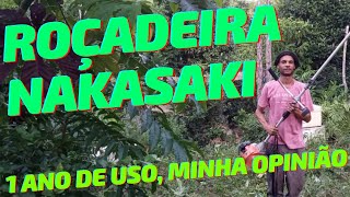 1 Ano de uso da roçadeira Nakasaki, minha opinião se é boa ou não