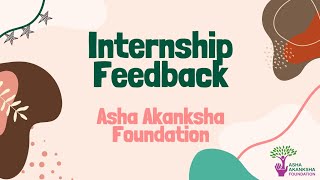 Internship Feedback by Suryaansh