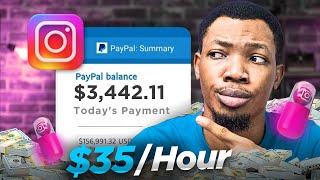 Earn $35/Hour On Instagram Using This SECRET Website