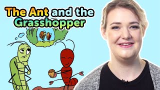 The Ant and the Grasshopper | Bedtime Stories | Story time | Made by Red Cat Reading