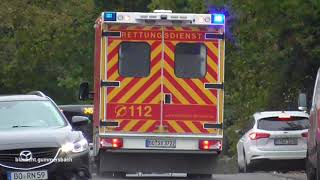 [Feuerwehr Bochum] Einsatzfahrt Löschzug und Rettungsdienst Wache 2 und 3