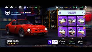 Need For Speed: No Limits - Ferrari 250 GTO 4⭐ Maxed Out Performance Stat #NFSNL #NFSNoLimits