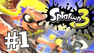 SPLATOON 3 *FIRST* LOOK | Splatoon 3 Gameplay #1