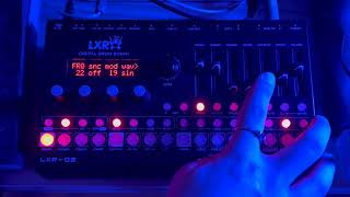 Some more chimey Cave Mining beats on Erica Synths LXR-02 drum synth