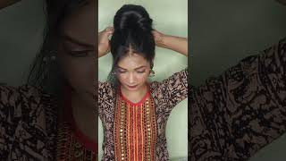 Messy bun Hack😱 #viral #shortsvideo #ytshorts #youtubeshort #shorts #short #bunhairstyle #hairstyle