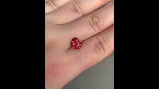 В НАЛИЧИИ! Невероятная Бирманская шпинель 2.74 ct РЕДЧАЙШЕГО оранжевого цвета, Vibrant Brilliance.