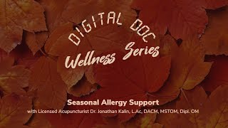 Seasonal Allergy Support | WEBINAR