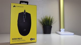 Corsair Katar Pro XT Mouse Unboxing and Setup!