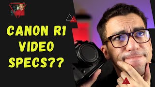 R1 Video Specs - Here's my Guess