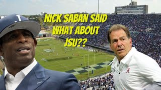 Nick Saban has BEEF with Deion Sanders and Jackson State w/@hoopjargon