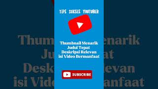 Tips Sukses youtuber pemula