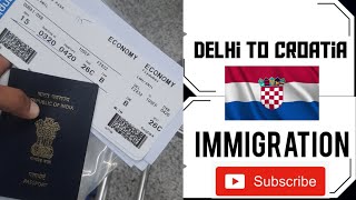 Immigration Kaise clear karte hain, Croatia Jobs Update 🇭🇷