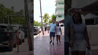 【4K】Walk in Ocean Drive | USA 🇺🇸 Florida, Miami Beach in 4K #shorts Part 3