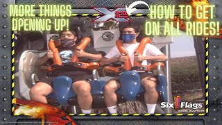 MORE RIDES OPENING AT SIX FLAGS MAGIC MOUNTAIN! HOW TO RIDE ALL RIDES AT SIX FLAGS MAGIC MOUNTAIN!