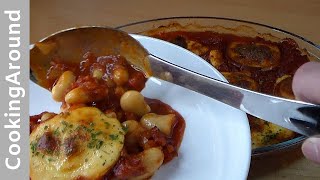 Baked Butter Beans In Tomato Sauce and Cheese Recipe