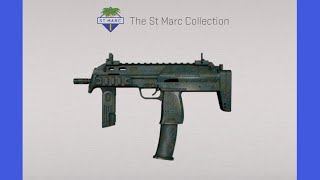 Крафт MP7 | Бирюзовое цветение из коллекции St.Marc с хорошим флотом 0.007