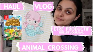 ❥ VLOG 2020 ❤ COMMENT ÊTRE PRODUCTIF EN CONFINEMENT (BULLET) / MON ADDICTION ANIMAL CROSSING / HAUL