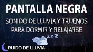 Lluvia Relajante Para Dormir - Sonido de Lluvia y Truenos en el Bosque - 12 horas Lluvia y Truenos