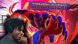 "Canon Event" - Daddyphatsnaps ft. Oricadia - Miguel O'hara Rap | ZAI REACTION