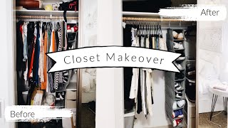 *insane* closet cleanout + reorganization