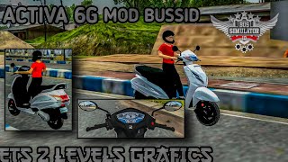 ACTIVA 6G MOD BUSSID || @RGXPREMIUMMODS ||@adit_verma0001