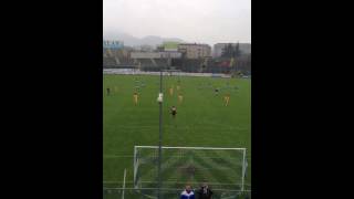 Brescia-Cittadella: post gol Airone + coro per l'airone