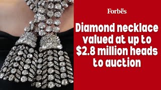 Diamond necklace valued at up to $2.8 million heads to auction