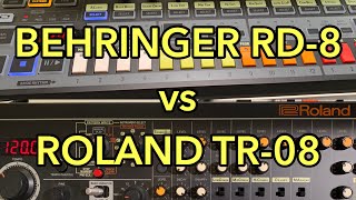 Behringer RD-8 vs Roland Boutique TR-08