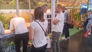 www.olivaservice.it - Intersolar 2023 agri voltaico trasparente