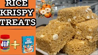 Delicious Peanut Butter Rice Krispy Treats Recipe