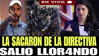 OCURRIO AHORITA !!  LA SACARON DE LA DIRECTIVA A CLADUID AORTIZ SALIO LLOR4NDO