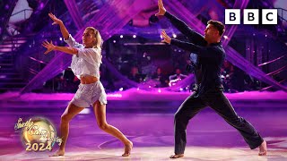 Tasha Ghouri and Aljaz Škorjanec Couple's Choice to What About Us by P!nk ✨ BBC Strictly 2024