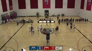 CMU Volleyball vs John Carroll Highlights 9/20/23