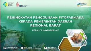 Peningkatan Penggunaan Fitofarmaka Kepada Pemerintah Daerah Regional Barat