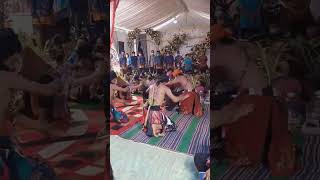 dengan tarian khas Dayak cara orang dayak memeriahkan acara pernikahan#shorts #viral #❤dayak