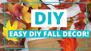 EASY DIY FALL DECOR!