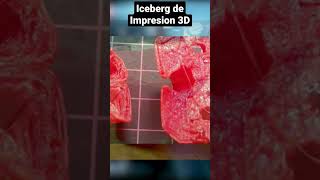 Iceberg de la impresion 3d #shorts